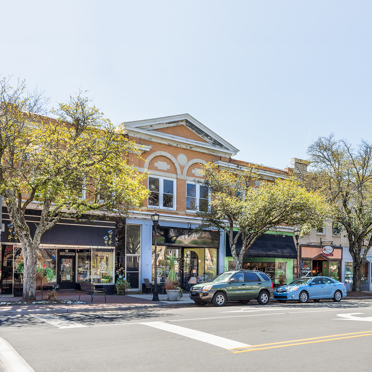 Historic downtown center