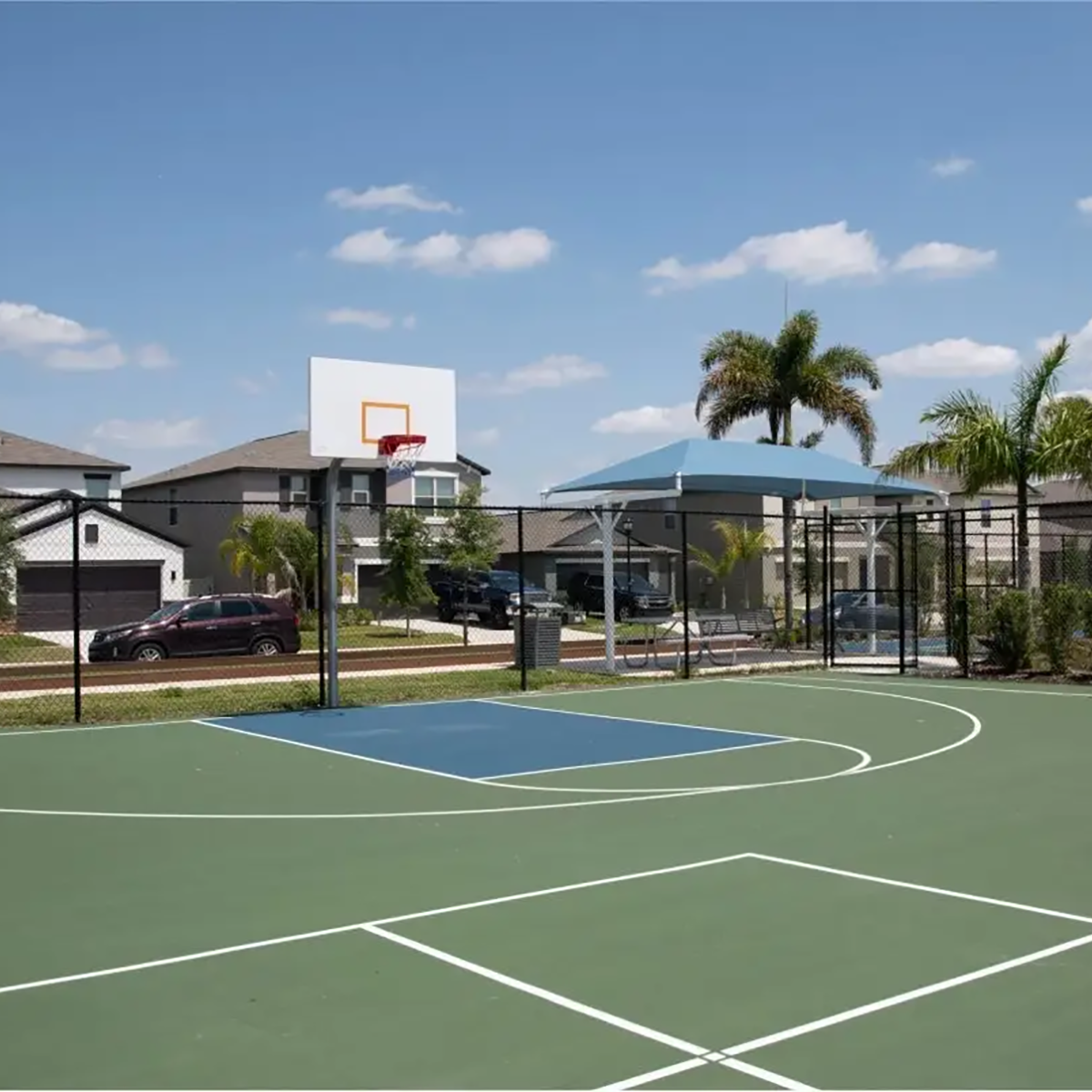 Basketball court